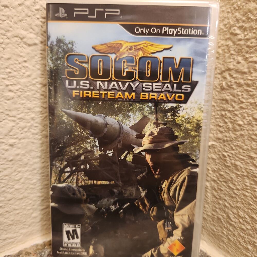 Game - SOCOM: US Navy Seals | Fireteam Bravo (NEW) - PSP